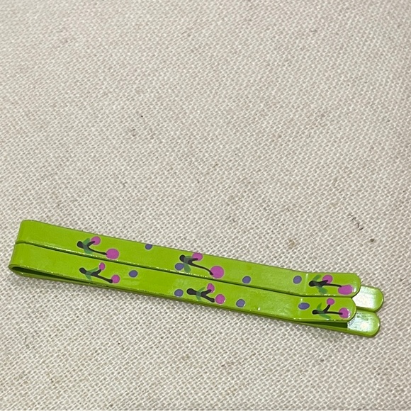 Hand Painted Hair Clip Style Bobby Pin Vintage Handcrafted Fruit Kawaii Retro 31 - Picture 9 of 16